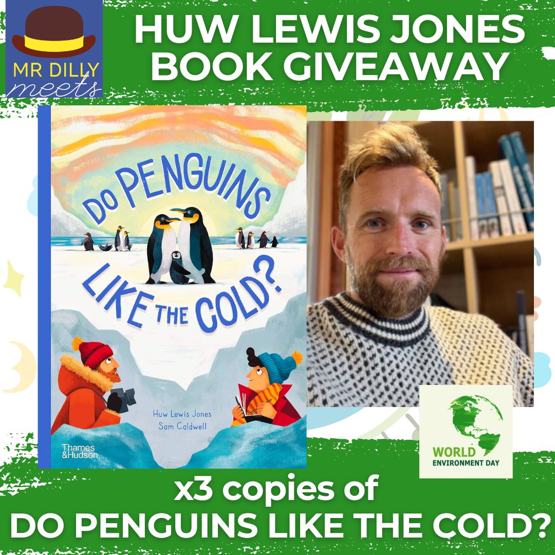 #GIVEAWAY! WIN x3 copies of DO PENGUINS LIKE THE COLD? by HUW LEWIS JONES @polarword🐧Enter RP, Like, Follow. Ends 5/6 UK only Join Huw & more for free online #WorldEnvironmentDay event 5th June 11am: tinyurl.com/6fj6eyc4 Perfect for #schools #WED2024 #GenerationRestoration