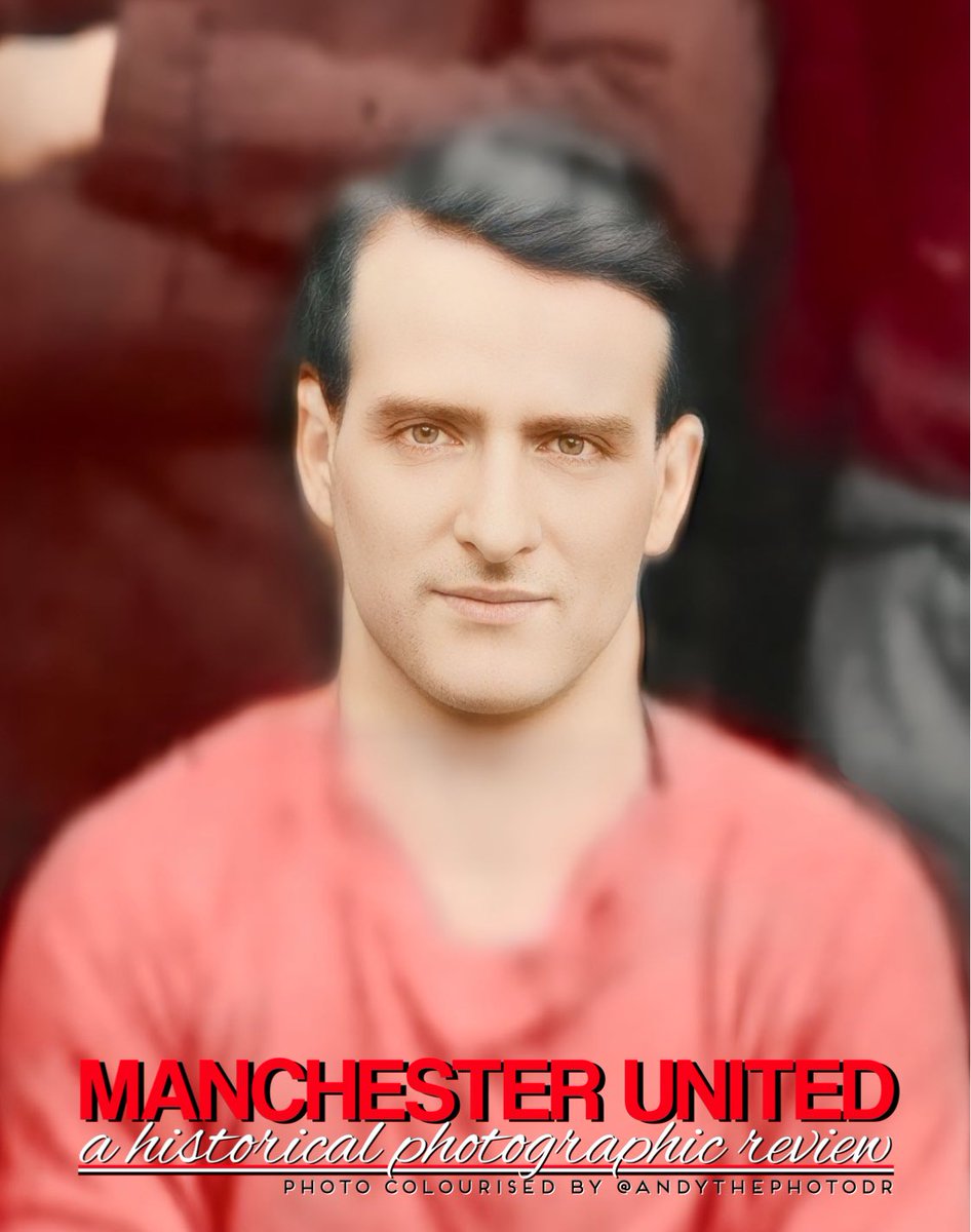 Born in Prestwich, 28th May 1900, Billy Tyler. Signed from New Cross in 1923, Billy was a fullback, but in his two seasons at Old Trafford he never graced the first team. He moved on to Southport in 1925, later playing for Bradford City, Bournemouth and Grimsby. #MUFC #UTFR #GGMU