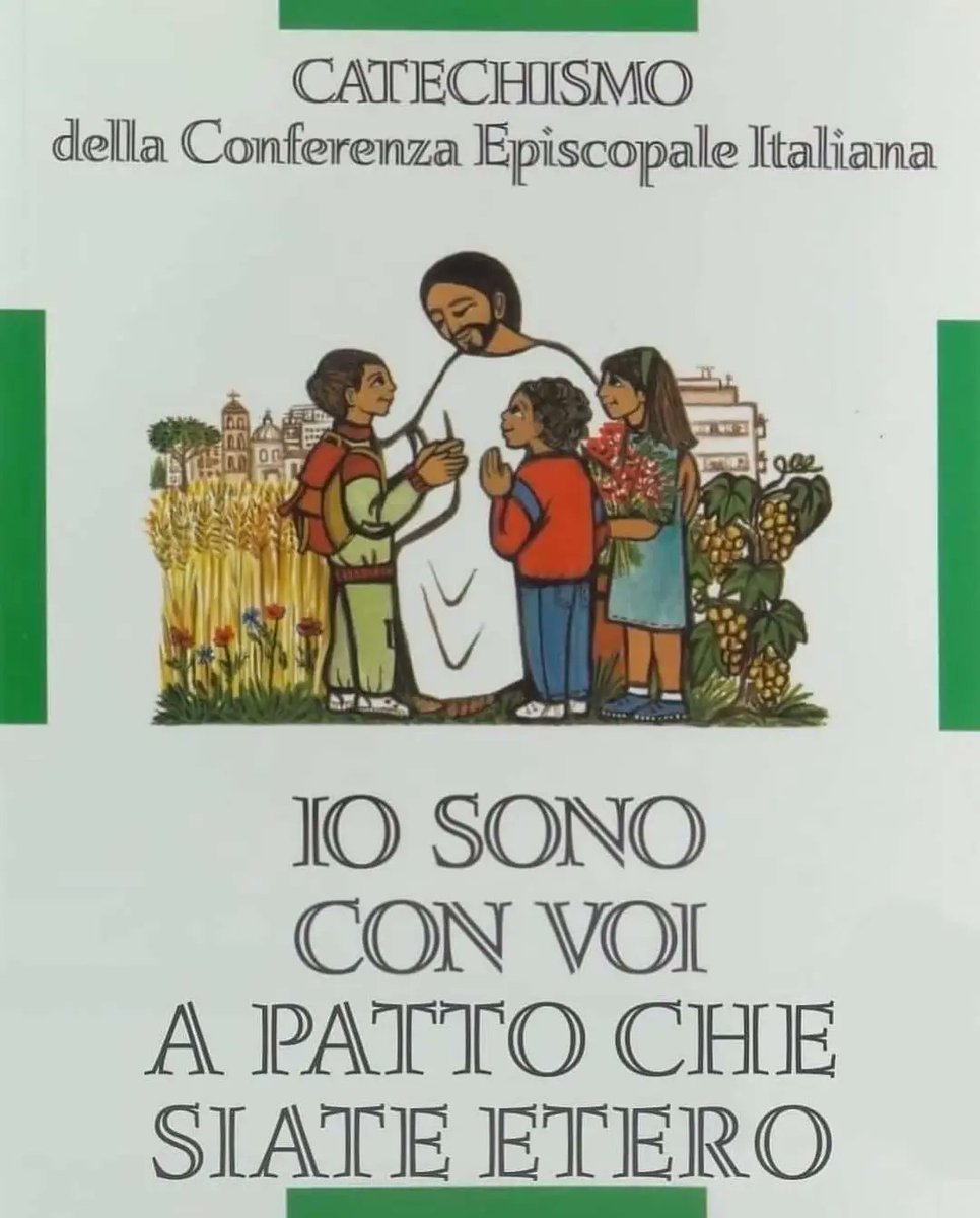 Prossimamente il nuovo libro per il catechismo. #PapaFrancesco #frociaggine