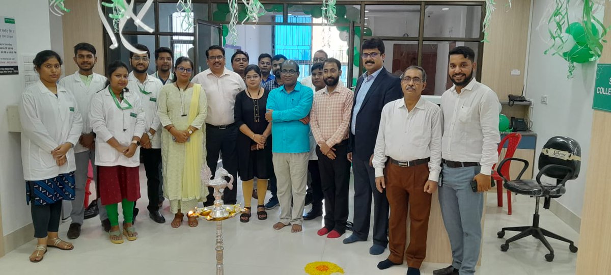 MetropolisLab's tweet photo. Kemon acho Gangarampur! Metropolis Healthcare brings its first-of-a-kind advanced diagnostic facility to your hometown. Get access to a comprehensive range of tests in a cutting-edge facility, with fast turnaround times. We're here to empower your healthcare journey!

#LabLaunch https://t.co/llyRo9EZGn