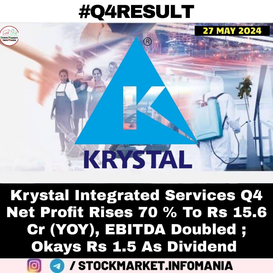 Guys don't miss to secure your future with the #KRYSTALfy24 their revenue surge and profit uptick promise long-term wealth  ! #KRYSTALfy24