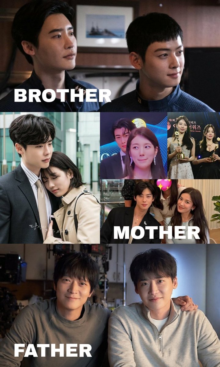 MyBrilliant Life 
While You Were Sleeping 
Decibel 
Chaumet paris
2nd Blue Dragon Series Awards
All The Love You Wish For
The Plot

just waiting for the drama project #CHAEUNWOO with #BAESUZY to be released 👀😉

#KangDongWon #SongHyeKyo #LeeJongSuk #Spoiler2024