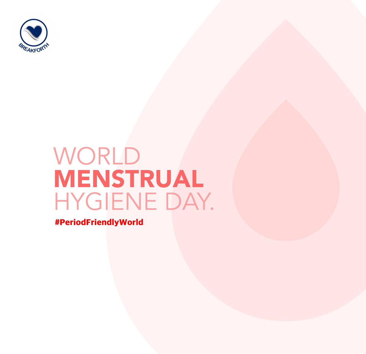 let’s continue to work and stand for  a world where no girl is left behind because of the lack of menstrual products and a world where stigma and taboos surrounding mentruation is eliminated.

A #periodFriendlyWorld is possible period!

#worldmenstrualhygieneday