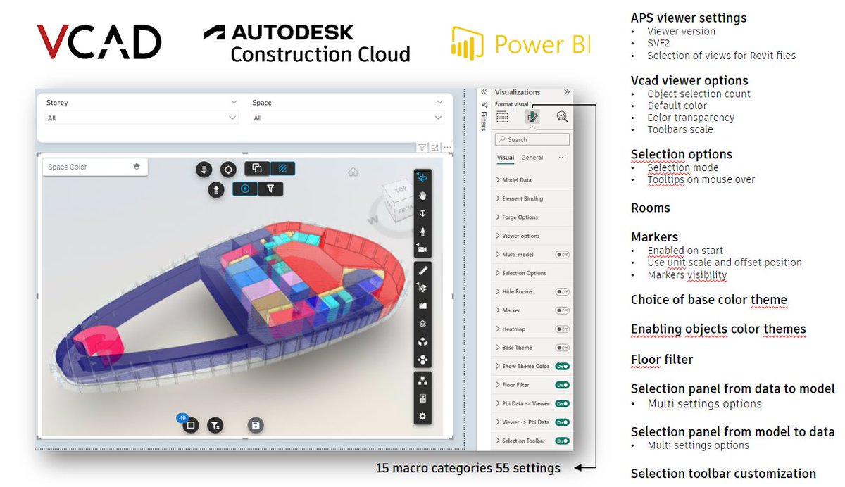 BimVcad's tweet image. #Vcad can handle files in #ifc, #rvt, #nwd, #nwc, #dgn, #stl, #obj, #iwm and #dwg formats.

Click here bit.ly/Vcadsettings for all options or email us bit.ly/30anMi6 to schedule a demo.