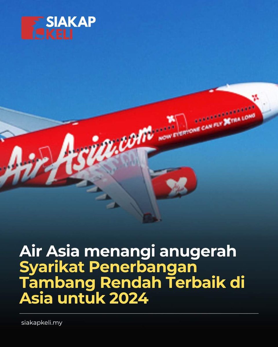 Tahniah @airasia