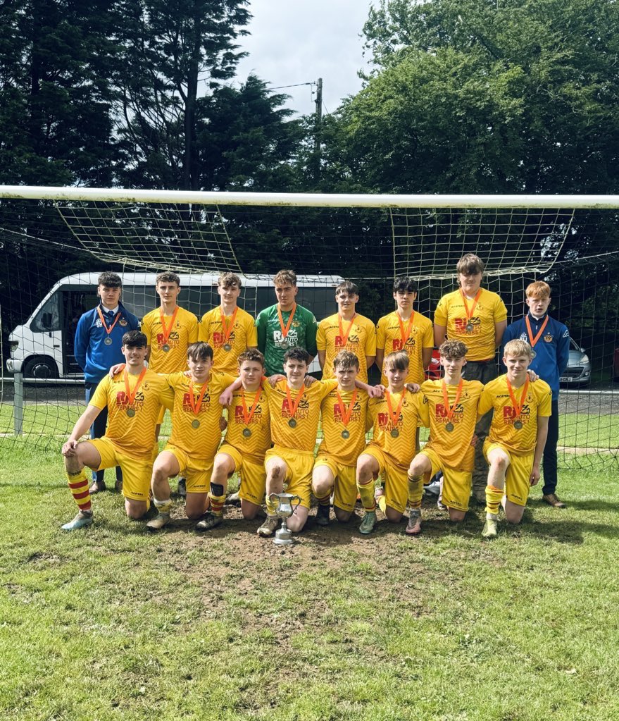 YOUTH CUP CHAMPIONS AGAIN 🏆

Our U-19 team retained their title, this time beating local rivals Lampeter 6-0 in the final in Ffostrasol. Another great achievement for this group and proud moment for the entire club.

Diolch enfawr i bawb daeth lawr i gefnogi 👏