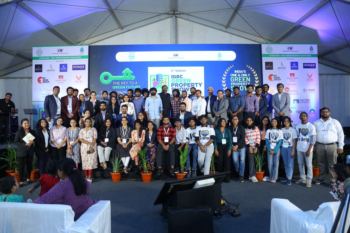 '🎶 A huge round of applause and a heartfelt thank you to Capricio Band for bringing their incredible talent to the stage at the IGBC Green Property Show 2024! @FollowCII @bandcapricio @WorldGBC #IGBC #CII #GreenPropertyShow #capricioband