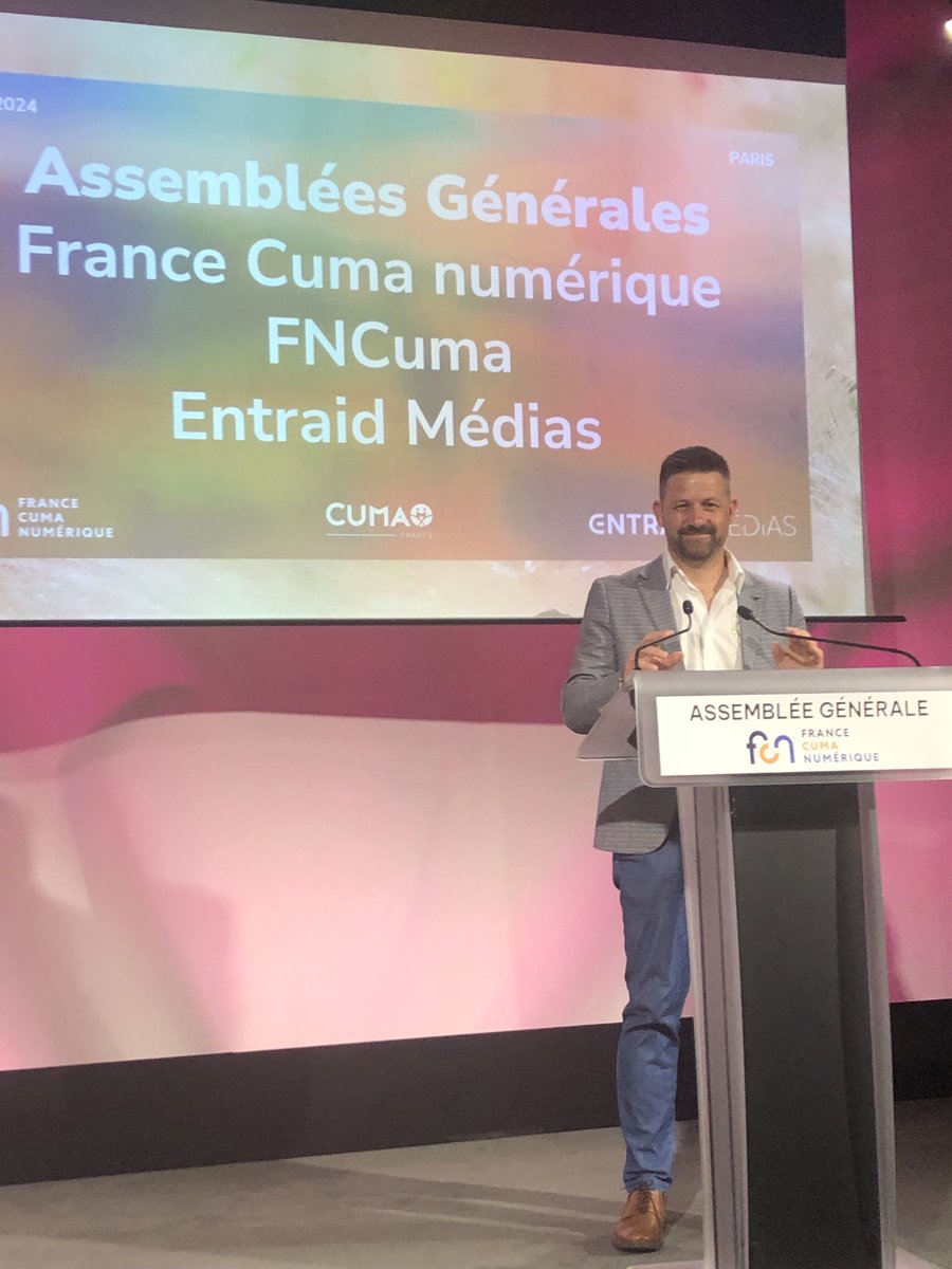 Un réseau à taille humaine, avec son propre outil comptable , son propre Médias . Une ambition, une envie d accompagner les mutations ! Tous derrière notre président. ⁦@MatthieuGoehry⁩ ⁦@LsuchetL⁩ ⁦<a href="/MartinotPhilip1/">Martinot Philippe</a>⁩ ⁦<a href="/CUMAFrance/">Réseau cuma</a>⁩