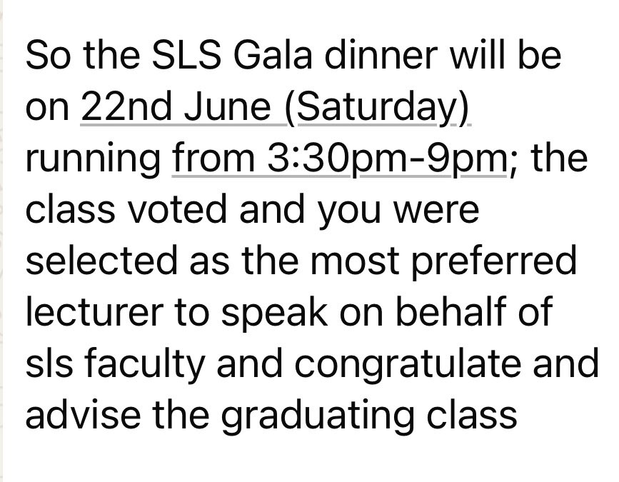 Seems a bunch of people still care what I have to say. Big honor! I’ll have to be at my best behavior for this awesome class.