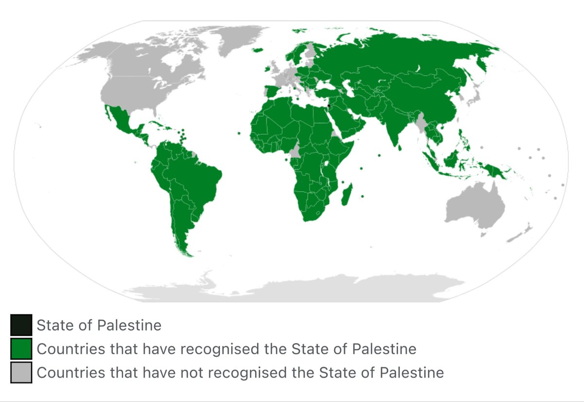 Todos estos países reconocen el Estado de Palestina. Pero para Díaz Ayuso y sus secuaces mediáticos el Gobierno de Sánchez es poco menos que el brazo político de Hamás en Europa....
