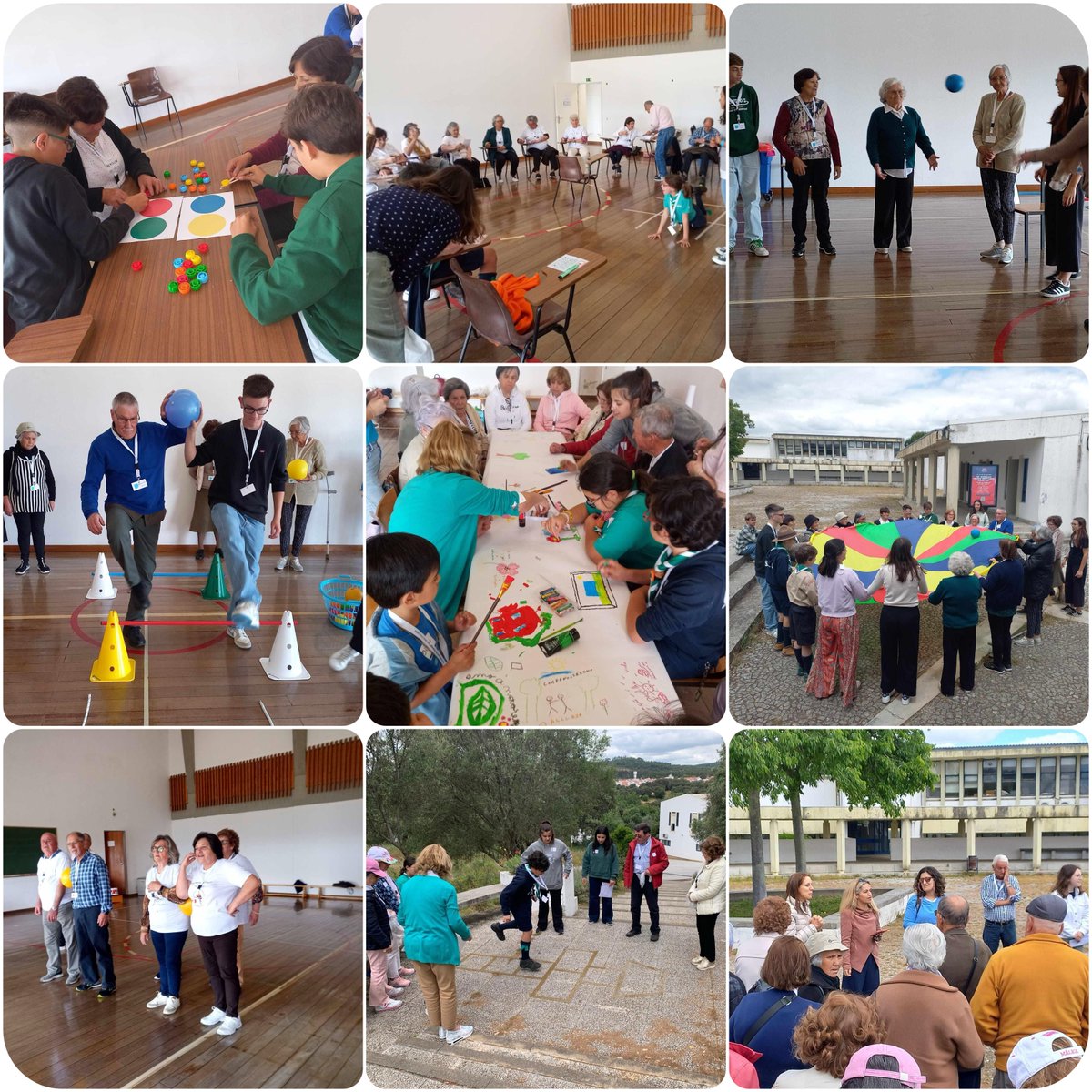 🗣 Atividade Intergeracional na Universidade de Évora

#humancoop #academiadamente #estimulaçãocognitiva #envelhecimentosaudavel