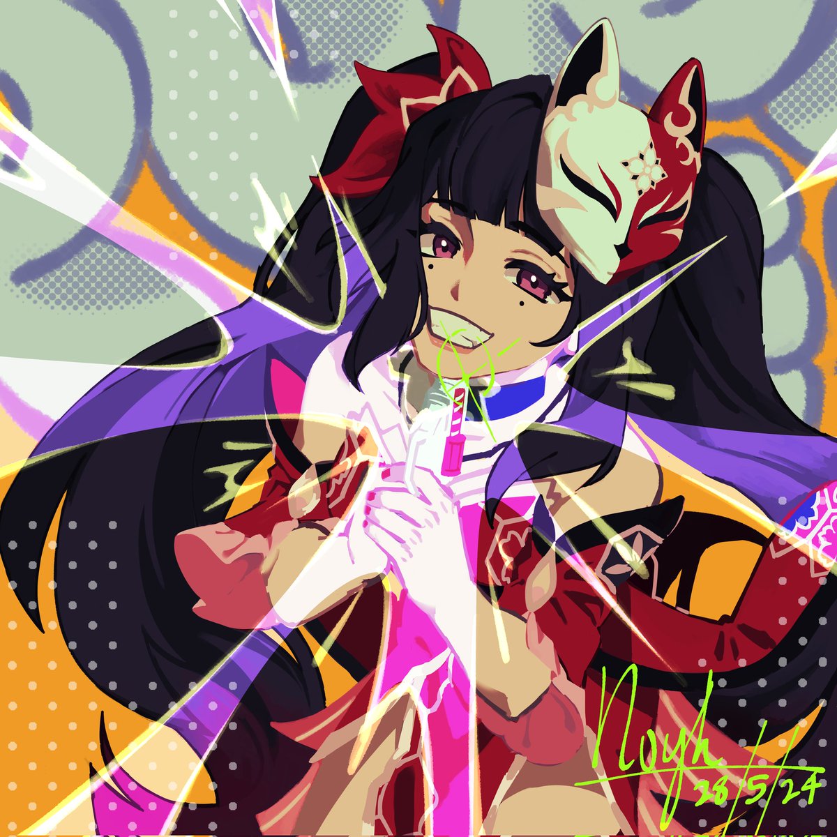 noyhmous's tweet photo. "I am Elation."
#HonkaiStarRail #sparkle #hsr https://t.co/KrbdsdF8v1