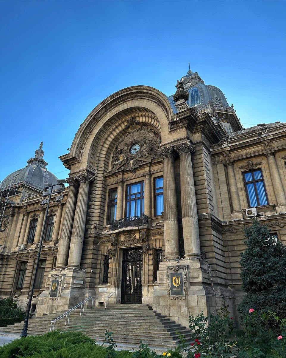 Exploring Bucharest's iconic gem, a true masterpiece that takes you back in time. 
#visitbucharest #bucharest #romania
