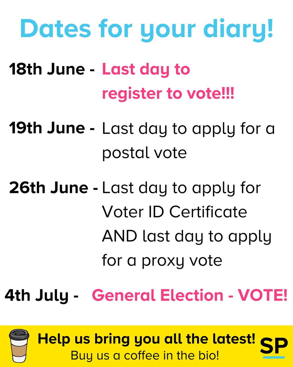 Please register to vote, make your voice heard! gov.uk/register-to-vo…