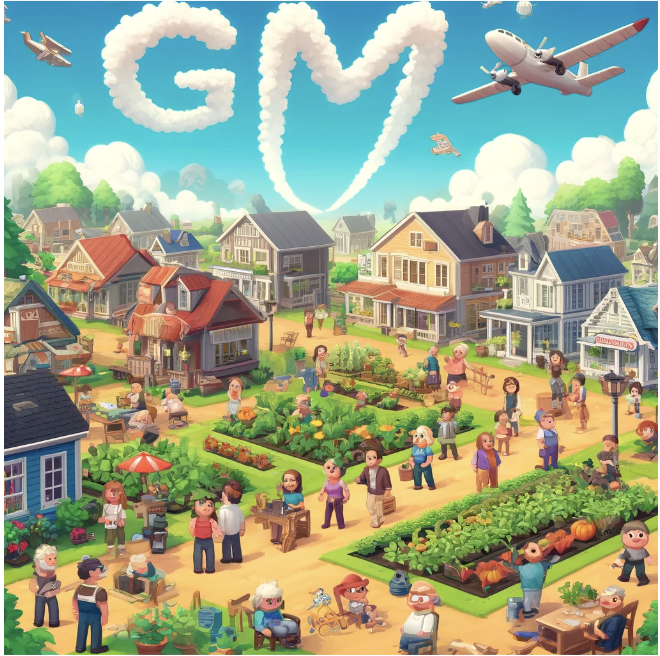 launchloop_xyz's tweet image. M neighbors! Life is a simulation, so make today count. Connect, grow, and thrive with a friendly GM! #LifeSimulation #NeighborlyLove #MorningRoutine