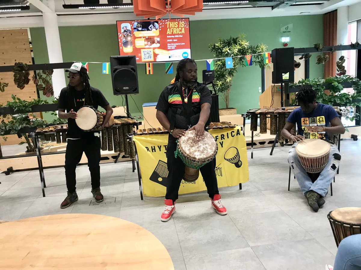 We had an amazing time 💃🏽🕺🏼at our first 'This Is Africa' event celebrating #AfricaDay! The turnout was fantastic, & it was wonderful to see every1 enjoying themselves. A big thanks to all the stall holder, collaborators, staff and volunteers 🙌🏾👏🏾 See you all again next year! ☺️