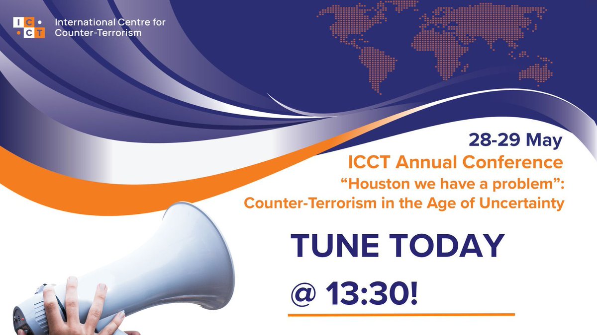 Today is the first day of the #ICCTAnnualConference2024! ICCT is looking forward to opening remarks by @tom_renard and @MinaNoorNL followed by two hybrid Plenary Sessions on #extremism and #terrorism. You can follow the Plenary Sessions via Zoom: buff.ly/4bqisdH