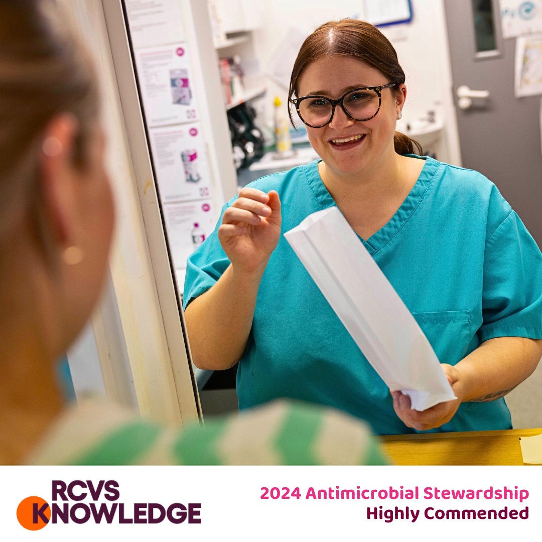 Our first ever #AntimicrobialStewardship Report has been highly commended in the @RCVSKnowledge Awards! 🥳 This is a huge testament to the hard-working #Veterinary teams who have led us here. Well done to everyone involved 👏 Read the Report: pdsa.me/wA5t