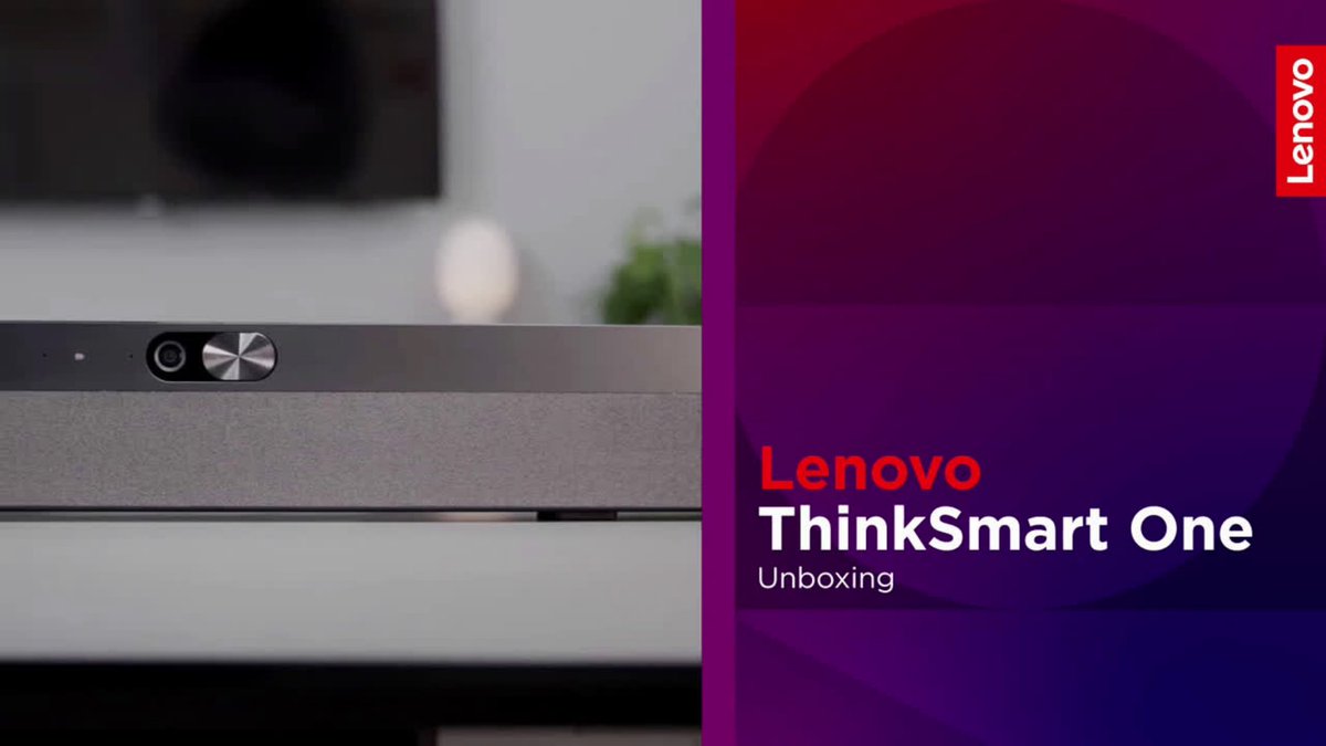 Meet the Lenovo ThinkSmart One. No more messy setups - just pure, seamless video conferencing magic. With built-in Windows 10 IoT Intel Core processor, and smart features,your meetings will never be the same.

Submit an Enquiry 👉tinyurl.com/3vsvsz6k