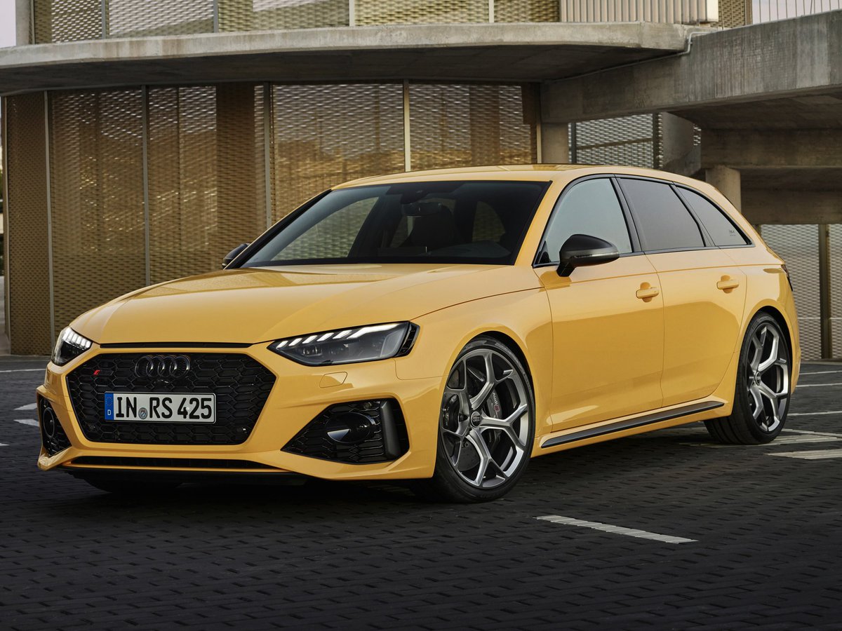 Audi RS4 Avant 25yrs Edition launched, 470hp, available in Imola Yellow, looks great. Only 50 coming to the UK priced at…. Are you sitting down?
…
…
…
£119,000 🙃