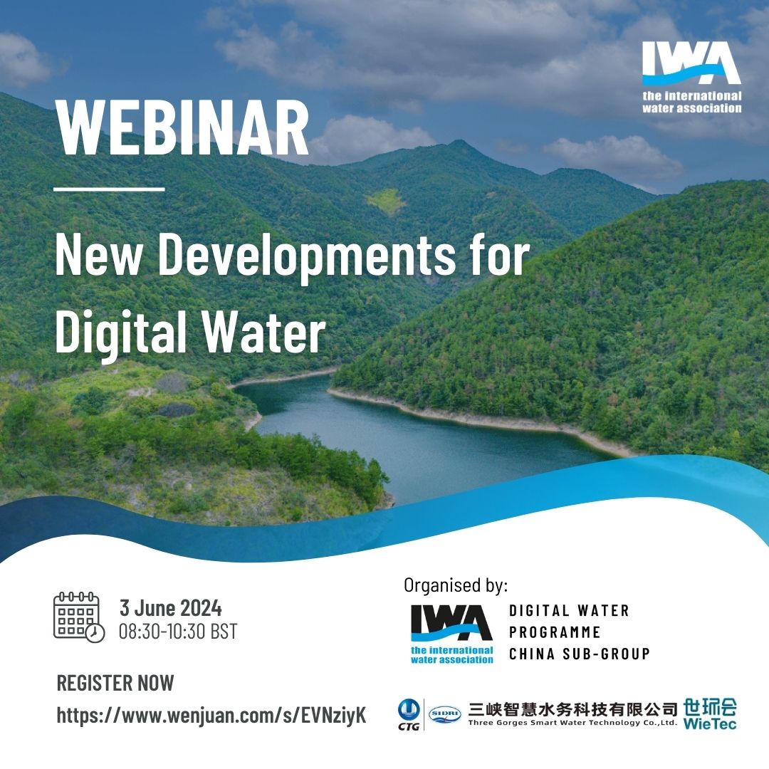 New Webinar Alert 📢 

Join us for an insightful webinar on #DigitalWater transformation. 

This webinar will spotlight the latest advancements in digital water #technologies and their global and China-centric applications.   

Register Now: ow.ly/fuCH50RTQFG