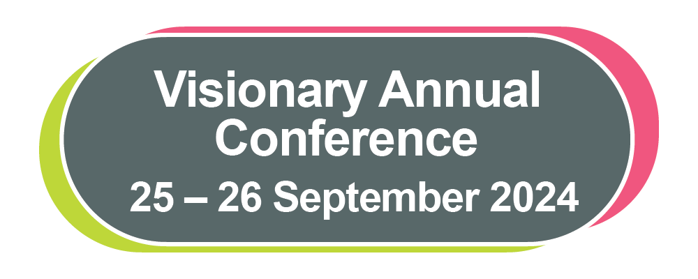 We're looking forward to seeing our lovely members at #VisionaryConference24 when we're back at @ConferenceAston in Birmingham, 25-26 September. As well as fantastic keynote speakers, workshops, awards dinner, there'll be lots of networking opportunities. visionary.org.uk/visionary-annu…