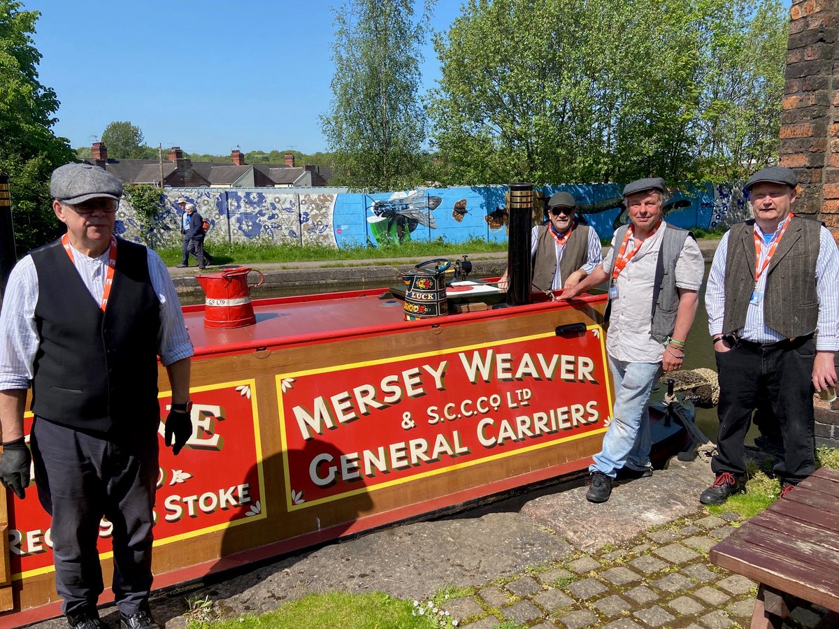 26th June
10th Anniversary Dane Trip – Middleport Pottery to Harecastle Tunnel
Step aboard our working open-top narrowboat 'The Dane' and join us on this anniversary cruise along the Trent & Mersey Canal to Harecastle Tunnel. 
Info: re-form.org/middleportpott…
#stokeontrent