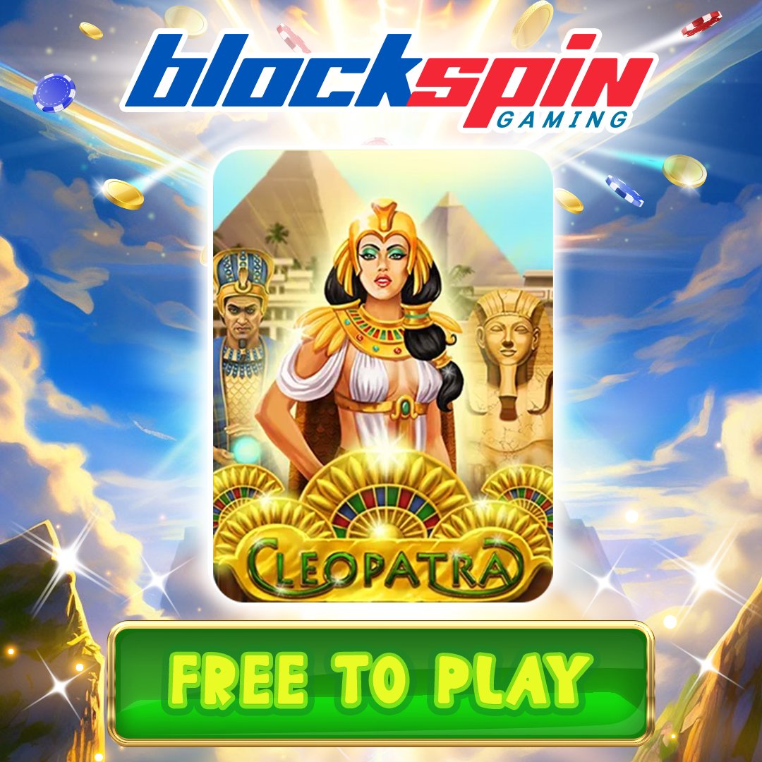 🎰SLOT OF THE WEEK🎰
🏺Cleopatra is our slot of the week! Check it out now and double the gems you mine with Cleopatra! 

🆓Play for FREE in @BlockSpinGaming

#free2play #FREENFTs #FreeSlots