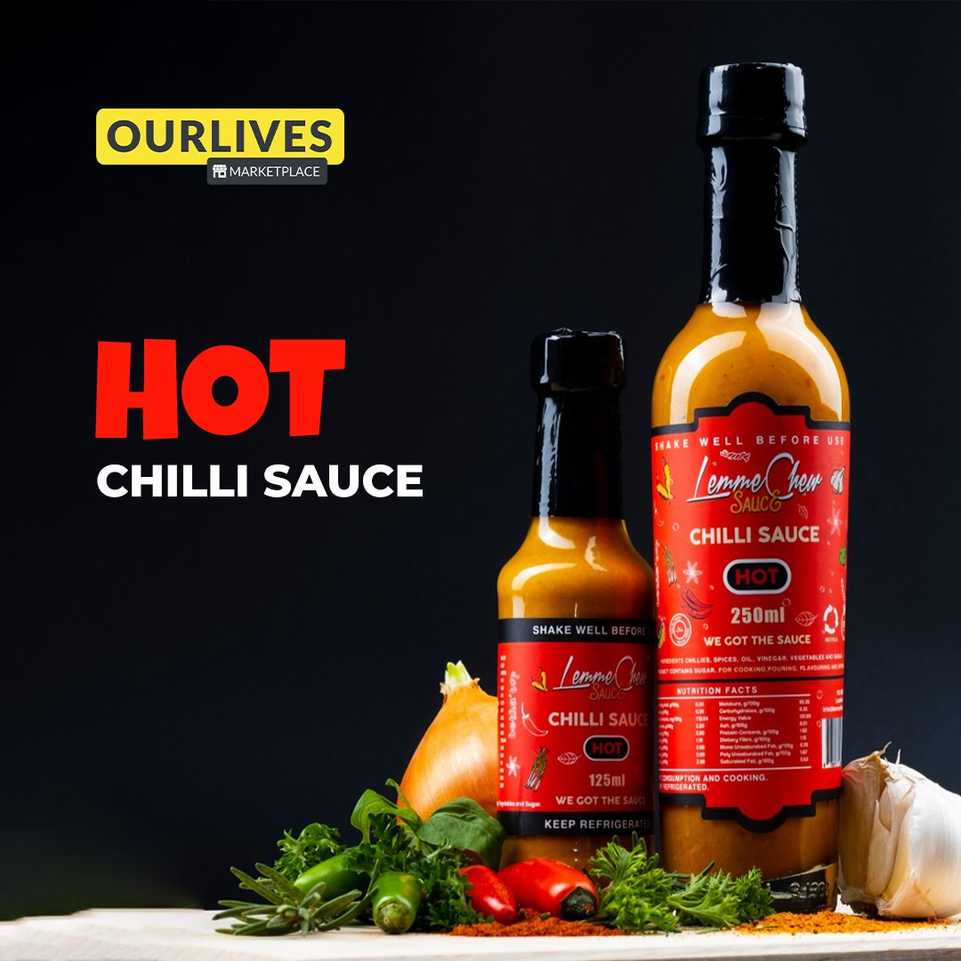 Turn up the heat with our 250ml bottle of LemmeChew hot chilli sauce – Add excitement to every meal! 😋

🛒 Shop now: bit.ly/4bwsDgM

#ProudlyLocal
