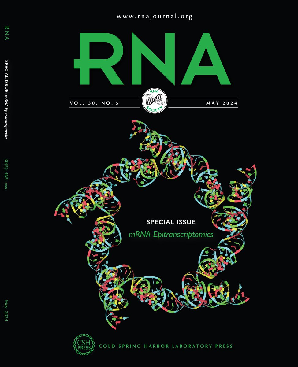 RNA (@rnajournal) on Twitter photo Special Issue of RNA presents the past, present, and future of epitranscriptomics research with a focus on mRNA. It includes perspectives from experts in
the field, with the goal of encouraging discussions that will further advance this area of research bit.ly/4bSEfur Special Issue of RNA presents the past, present, and future of epitranscriptomics research with a focus on mRNA. It includes perspectives from experts in
the field, with the goal of encouraging discussions that will further advance this area of research bit.ly/4bSEfur