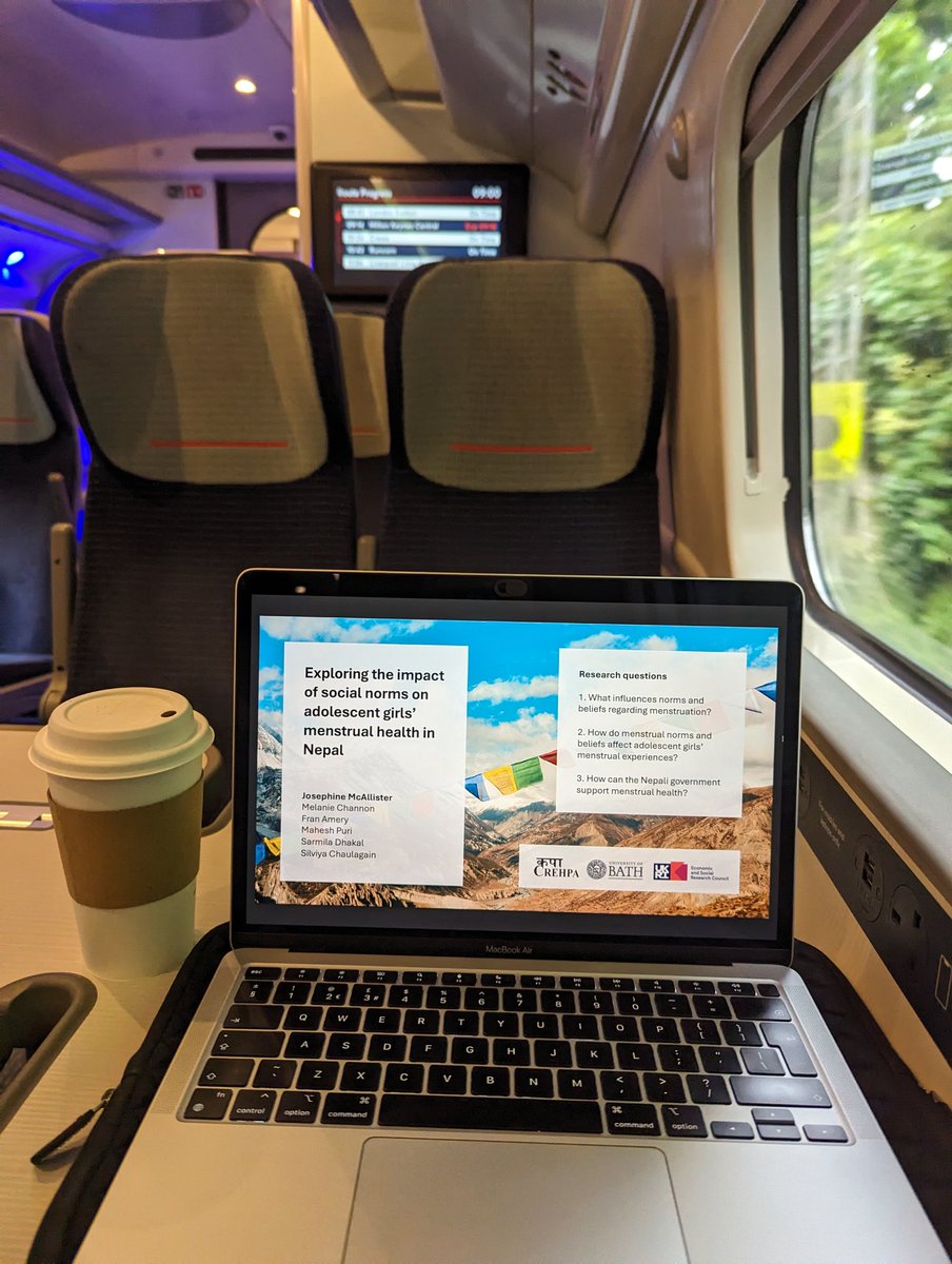 It's #MenstrualHygiene day & I'm travelling from London ➡️ Liverpool for the @menstruationRN conference tomo - first time in Liverpool & first conference presentation as a PhD student, excited & nervous 🤓

Then off to Nepal on Thursday! 🇳🇵

#mhday #periodfriendlyworld