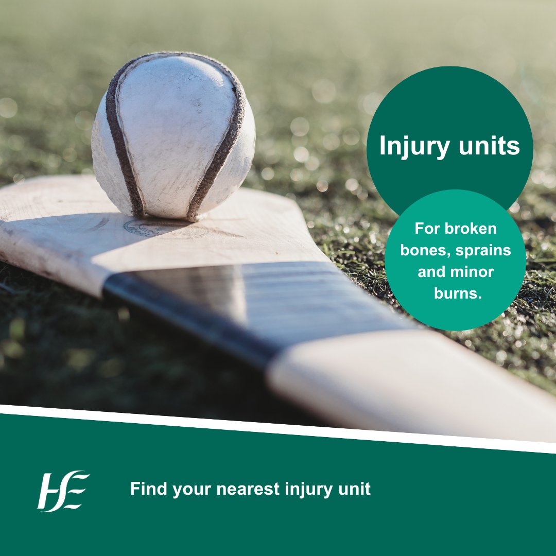 If you are playing sports and get injured, you can go to an injury unit. Injury units treat recent injuries (less than 6 weeks old) that are not life-threatening and unlikely to need admission to hospital. For example, broken bones, sprains and strains. Find your nearest