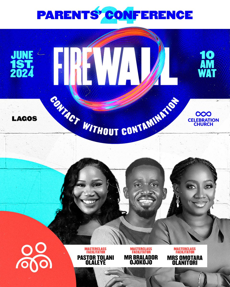 Get ready for the CCI Parents' Conference 2024! 🥳🥳

This year's conference themed, 'FIREWALL: Contact without contamination', promises to be an amazing experience! 🤩🤩🤩

Mark your calendars! Parents' Conference is here💃🏾💃🏾

#ccilagos 
#cciglobal 
#parentsconference