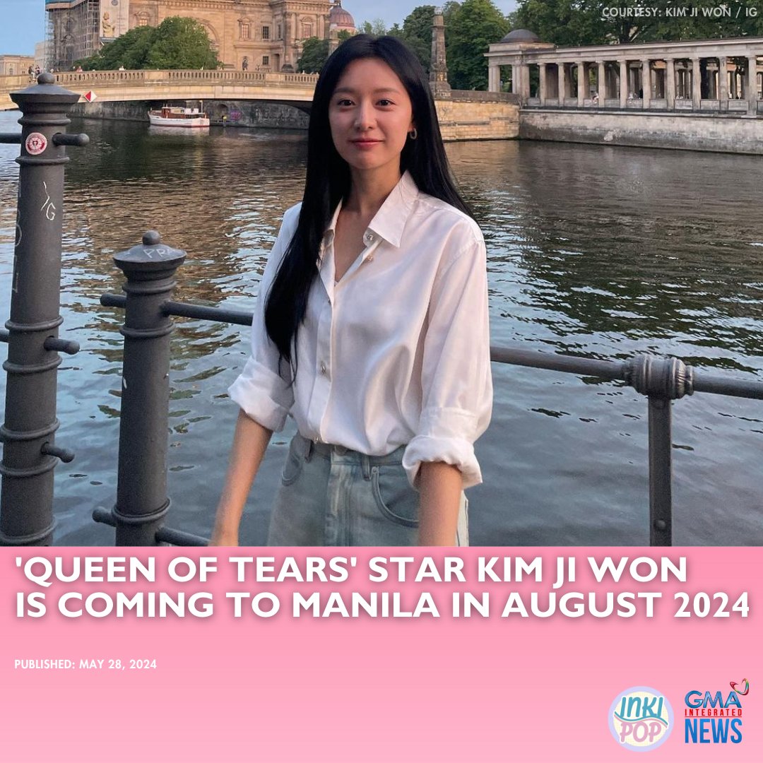 gmanews's tweet photo. HONG HAE-IN IS COMING TO MANILA 🍀
 
The Korean actress and “Queen of Tears” star is set to visit the Philippines on August 3, 2024!

READ: https://t.co/r20sDOqqIf https://t.co/493qm0uiBf