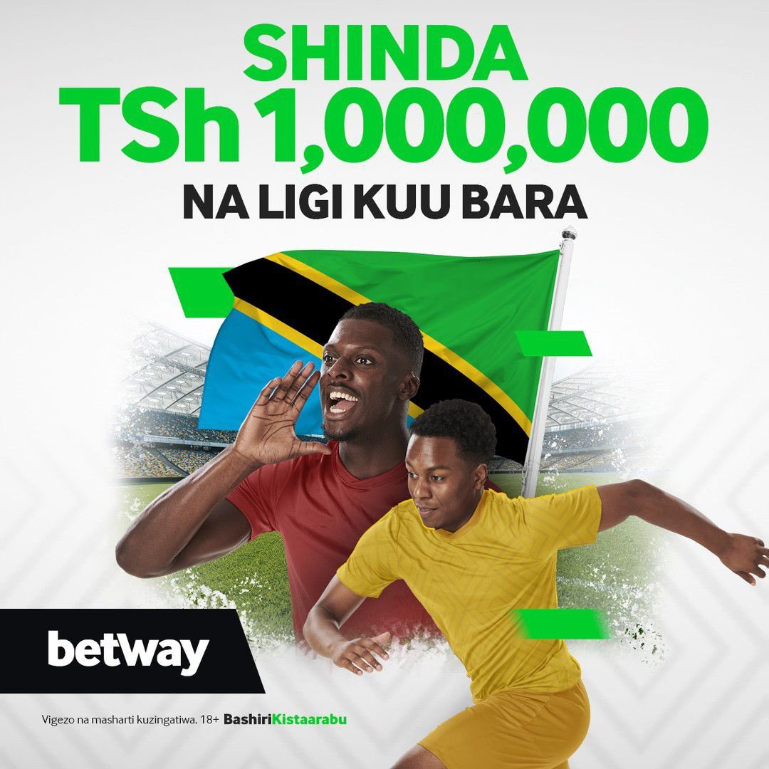 SHINDA 1,000,000 Bashiri Matokeo ya Mechi zote 7 za Ligi kuu Bara leo na mkeka wako ukitiki, tutakuzawadia TSh 1,000,000 pesa taslimu. bit.ly/TZPL7