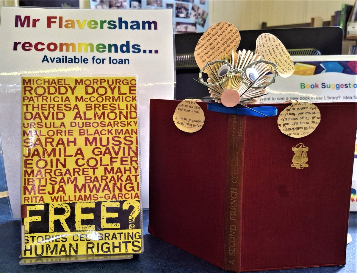 Did you know that on this day in 1961, Amnesty International was founded? Mr Flaversham's recommendation this week is a collection of stories celebrating #HumanRights collated by #AmnestyInternational. #ReadingForPleasure #ReadingForEmpathy