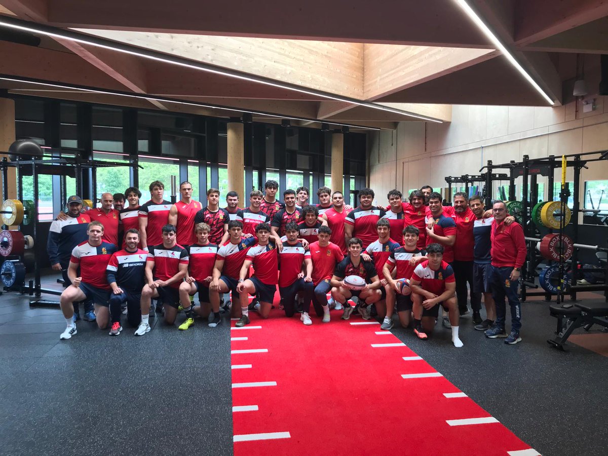 DamienODon's tweet photo. A pleasure to have @ferugby Spain U-20 Rugby squad train in @MardykeArenaUCC Performance facilities for the last number of days. Fantastic group of players &amp; staff. The very best for the rest of your tour &amp; you are welcome back anytime!

@UCC @UCCSport @ferugby https://t.co/temTRulXrM