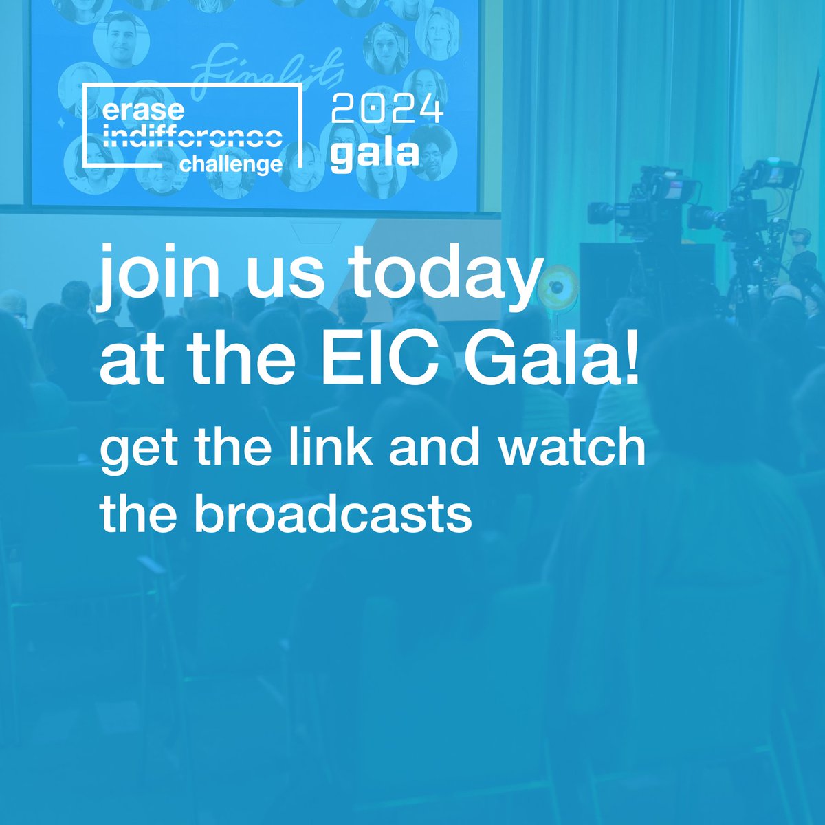 Today is EIC 2024 Gala. We will announce this year's winners at the headquarters of our partners <a href="/BNPParibas_PL/">BNP Paribas Bank Polska</a>  and <a href="/BNPParibas/">BNP Paribas Group</a> at 6pm UTC+2. 
Join us to learn about innovative projects that counter indifference to discrimination from around the world - t.ly/l6bcr
