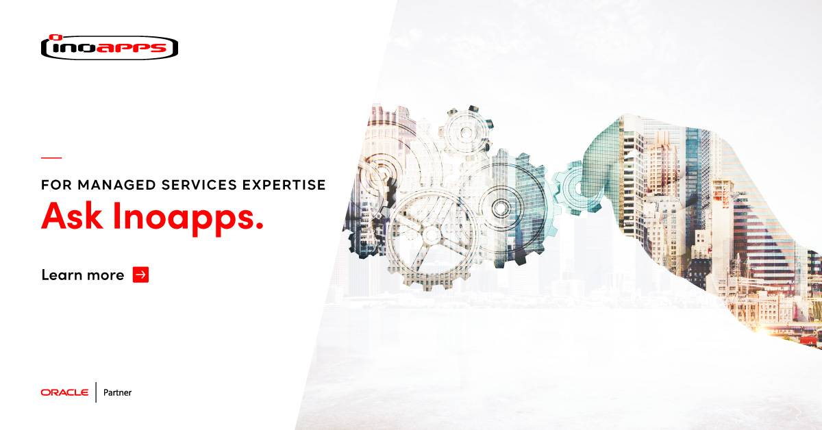 Unlock the full potential of your #Oracle #SaaS investments with Inoapps! From functional and technical support to deployment of updates, we've got you covered. Drive business value today! #ManagedServices