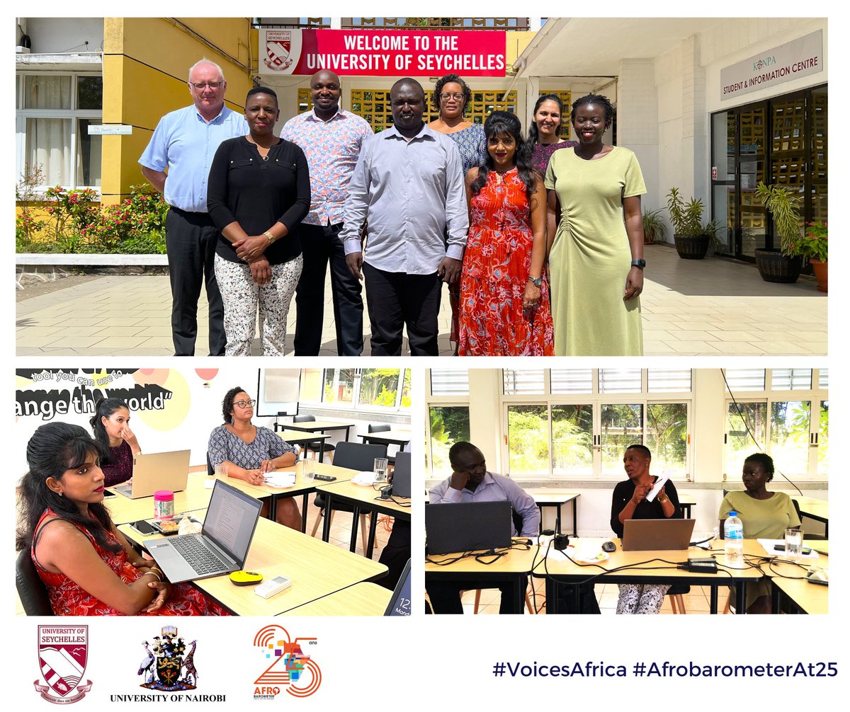 Yesterday, we officially began the onboarding process for our national partner in Seychelles, the University of Seychelles (@UniofSeychelles). We were pleased to have Michael Hall, dean of the Faculty of Business and Sustainable Development, in attendance as the team prepares for