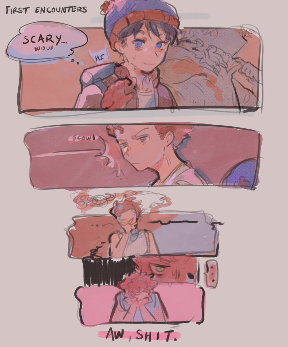 whoo_SP's tweet photo. Kyley-B &amp; Stan starting off as strangers  🔪🧸 #spstyle https://t.co/W71amzrRGt
