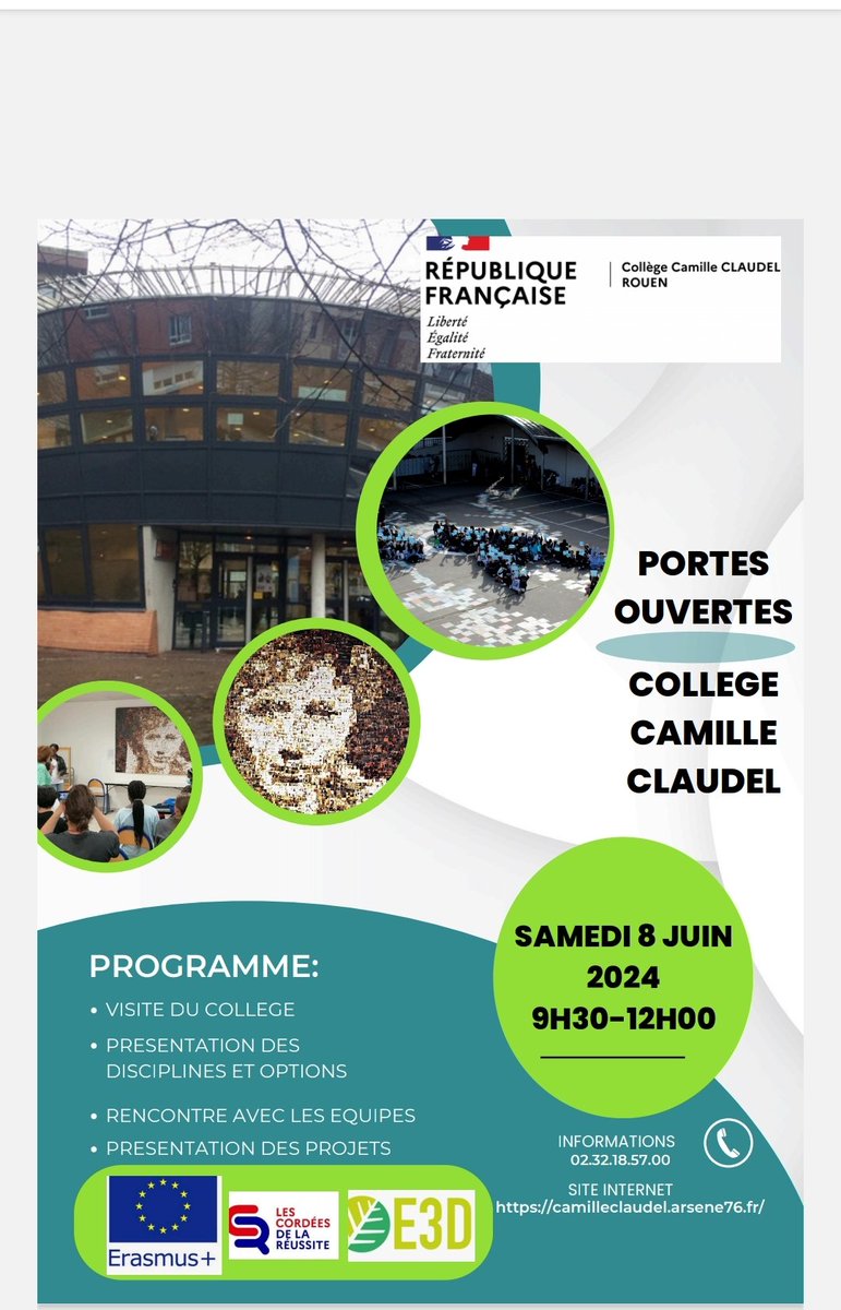 Journée portes ouvertes au collège Camille Claudel