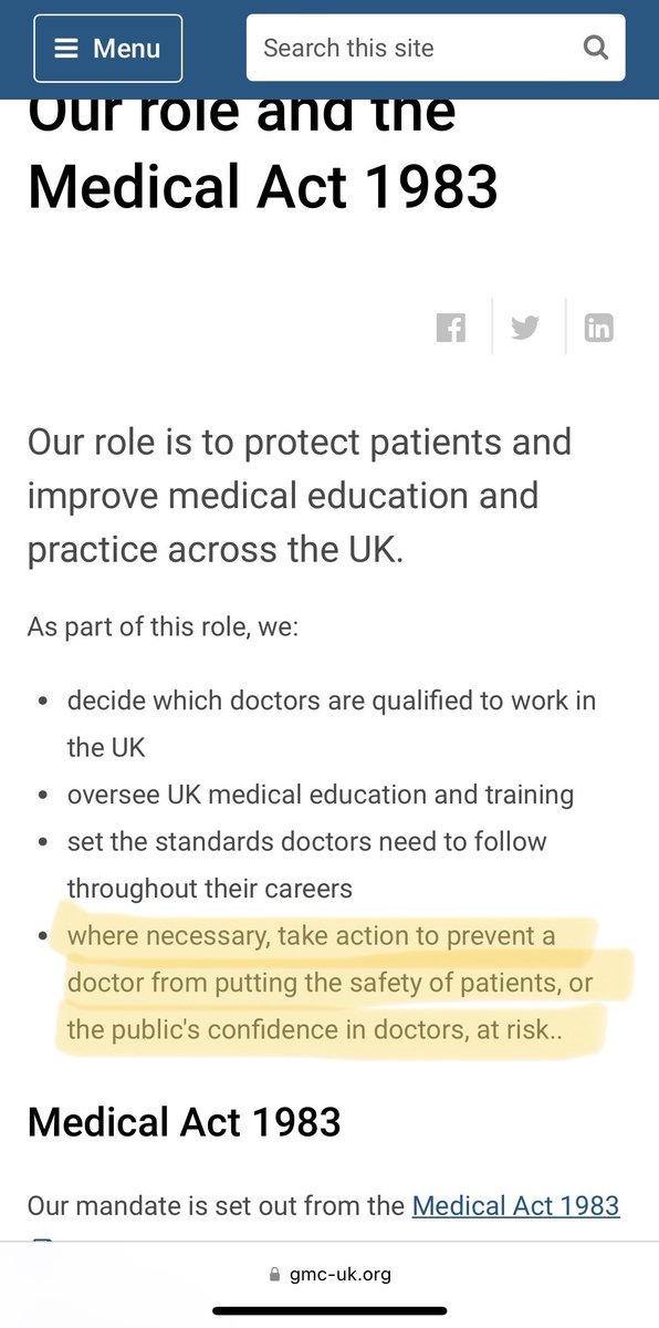 Has anyone realised the slight rewording on the GMC’s site of their role?

Previously - the role was to PROTECT patients and IMPROVE medical education and practice 

They were also supposed to take action to prevent doctors from putting patients at risk (ie if there were staff