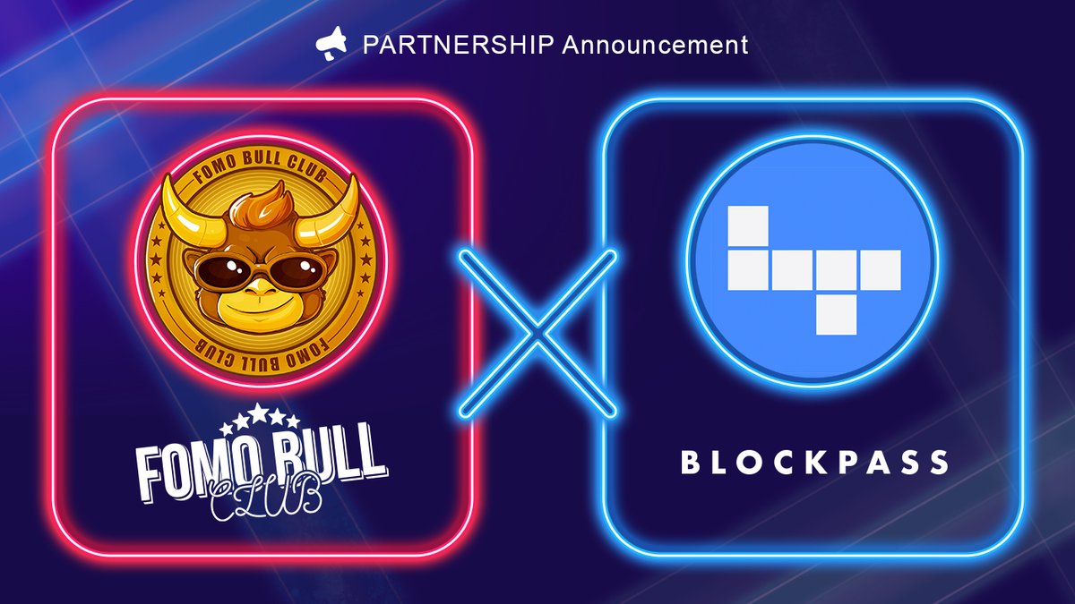 🚀 Exciting news, Bulls! FOMO BULL CLUB has partnered with @BlockpassOrg to provide KYC and AML services to our #memecoin launchpad. 🛡️ KYC ensures safer, more secure memecoin launches by verifying user identities and preventing fraud. This step protects our community and builds