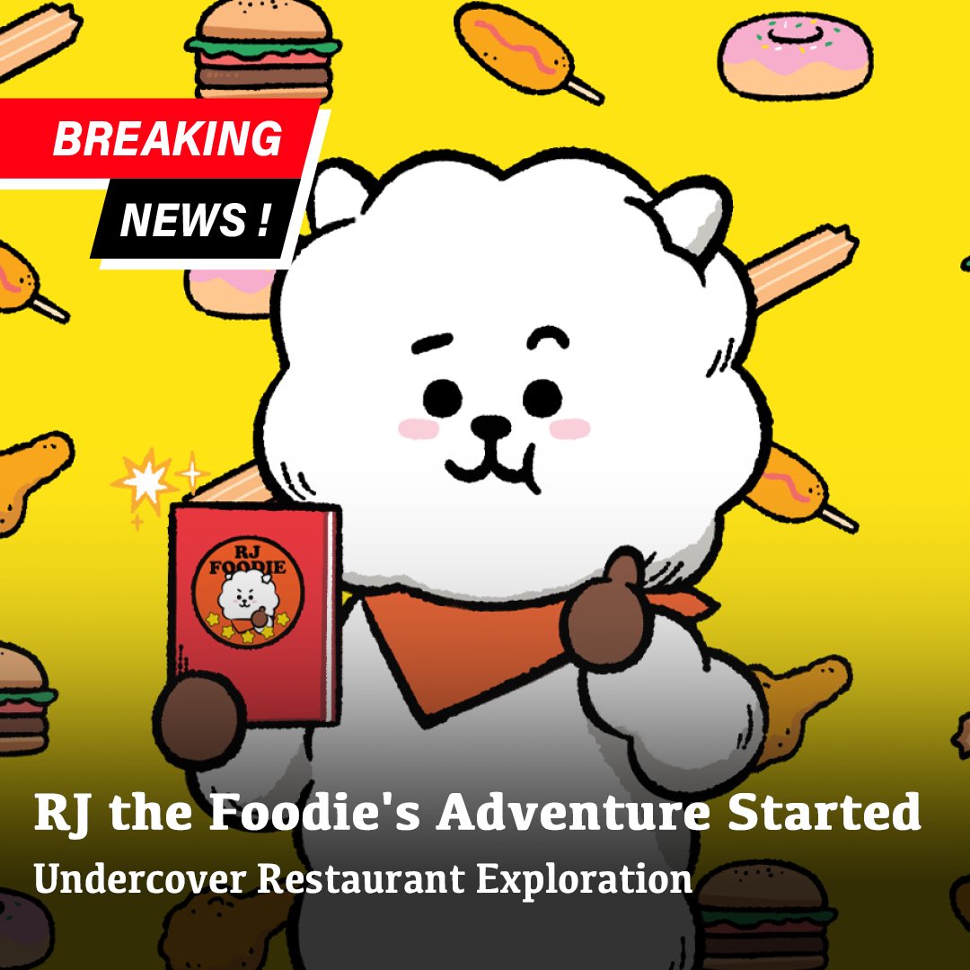 Mystery is revealed! RJ is a special guest/mascot for K-food festival KnockKnock hosted by the City of Seoul! They even have a dedicated photo zone with giant RJ😍 KnockKnock Festival IG 'Welcome to the K food festival Knock Knock proudly introduced by RJ, the famous foodie of