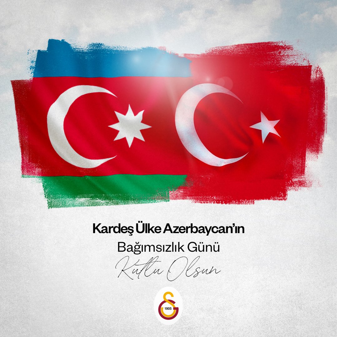 Dost ve kardeş ülke Azerbaycan Cumhuriyeti’nin Bağımsızlık Günü kutlu olsun! İlelebet yaşa can Azerbaycan! 🇦🇿 🇹🇷