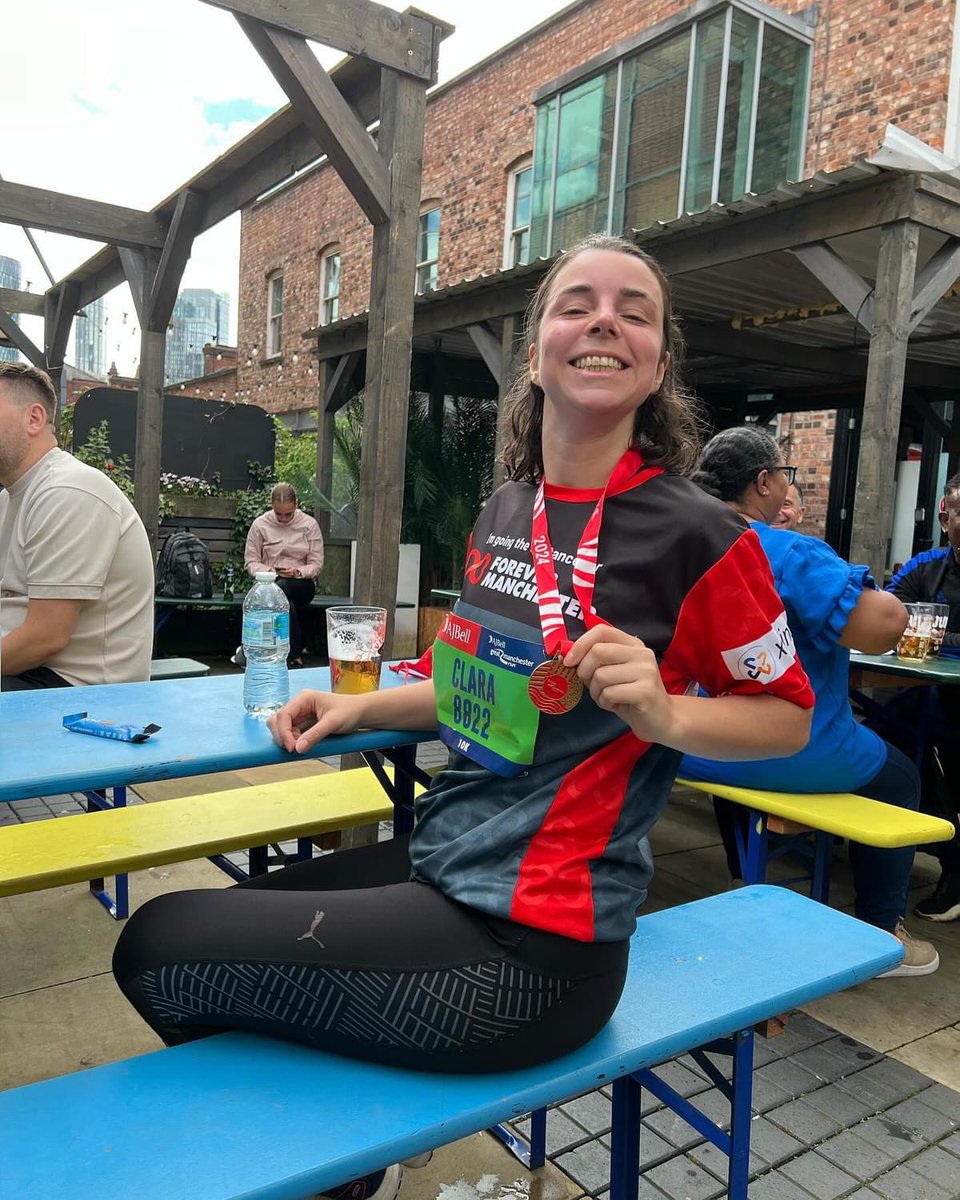 Amazing effort from the team who ran in The #GreatManchesterRun on Sunday, supporting Forever Manchester. Your dedication and hard work is truly inspiring.

If you'd still like to donate, you can follow the link here: justgiving.com/page/xeinadinm…. 

#ForeverManchester #Community #Team