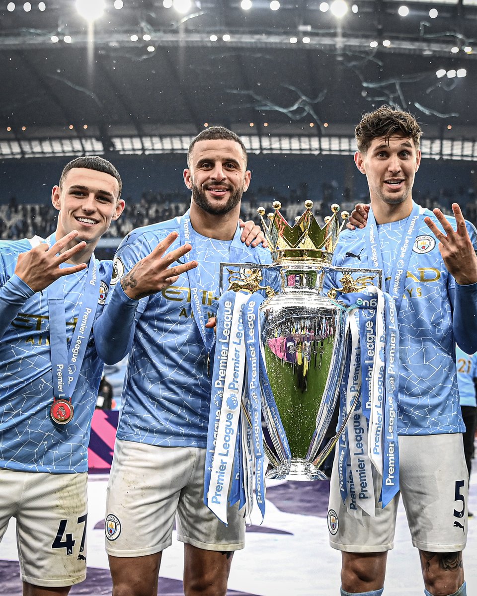 Phil Foden, Kyle Walker and John Stones all celebrate their birthday's today 🥳