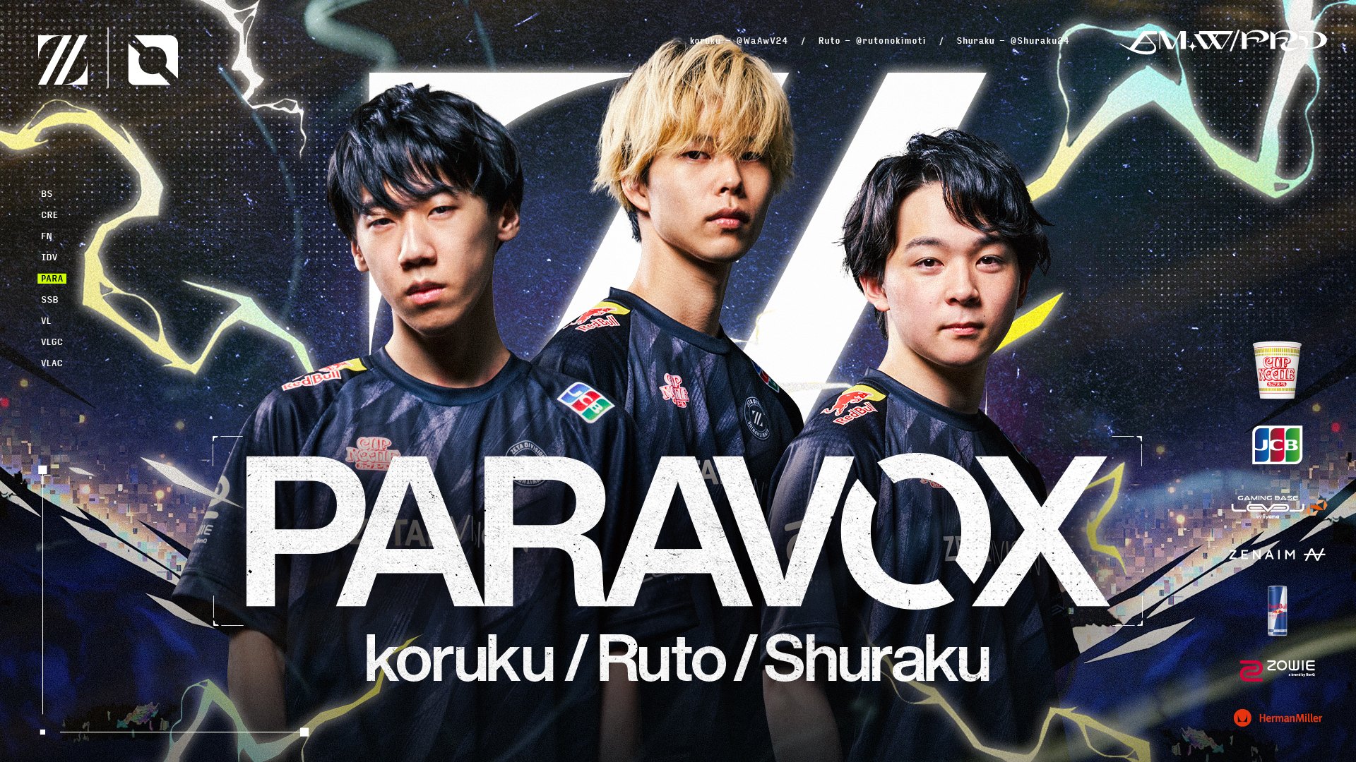 VALORANT部門 – TENNNの一時休養、及びXdllの移籍加入について