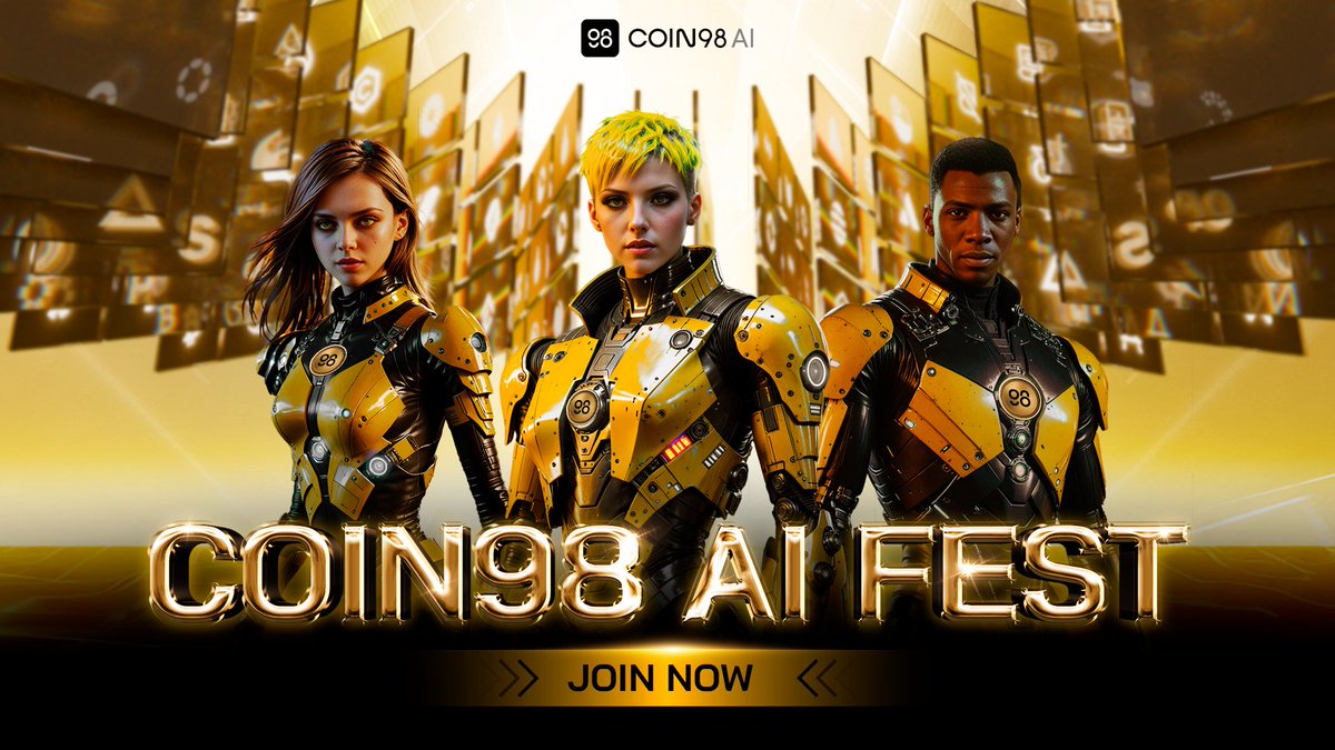 coin98_wallet's tweet image. As we continue the exciting 100+ Chain Celebration series, the spotlight now shines on the Coin98 AI Fest 🎉

Step into the limelight for your share of a $2,000 prize pool in #C98 🎁

⏰ 3:30 PM May 28 - 11:59 PM June 6, 2024 (UTC+7)

How do you look? Give it a try &amp;amp; Celebrate